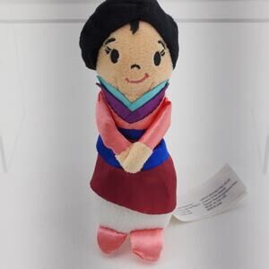 Disney Princess Mulan Mini Plush Doll 6.5” – Just Play – Collectible Stuffed Toy